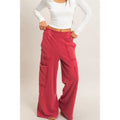 Mineral Wash Cargo Pocket Pants